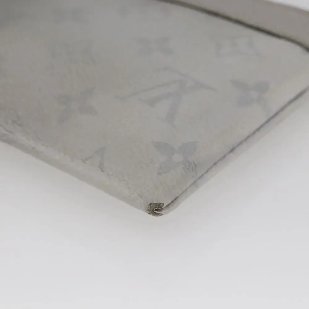 Louis Vuitton Monogram Taigarama Pochette Discovery PM Gray Clutch Bag